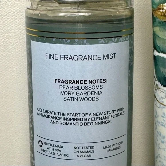 Bath and Body Works Dressed in White Wedding Gift Set Body Care NWT - Picture 4 of 4